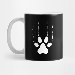 Scratching Cat Paw Mug